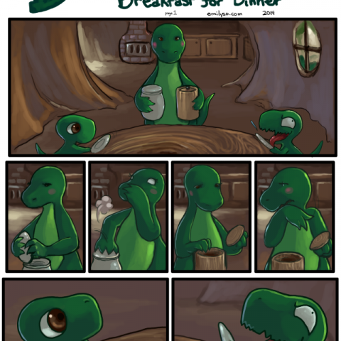 Dinnersaurus Rex Page 1