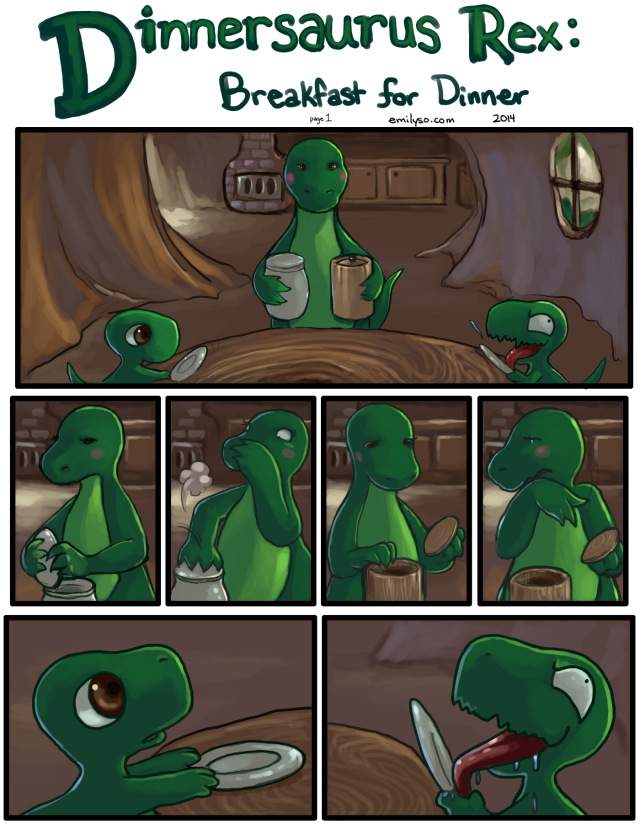 Dinnersaurus Rex Page 1